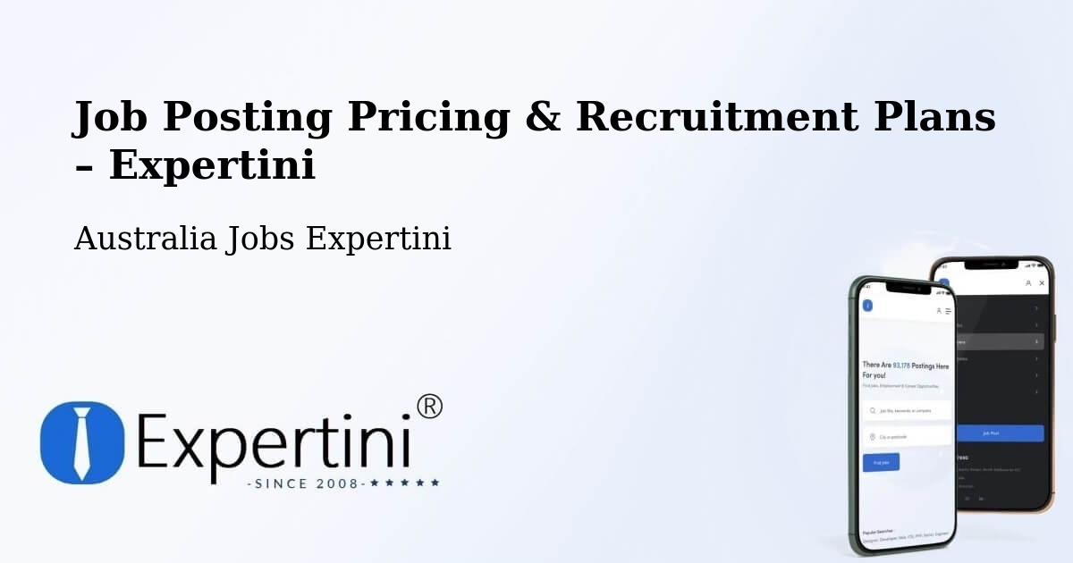 Job Posting Pricing & Recruitment Plans – Oonoonba - Oonoonba, Australia Jobs Expertini